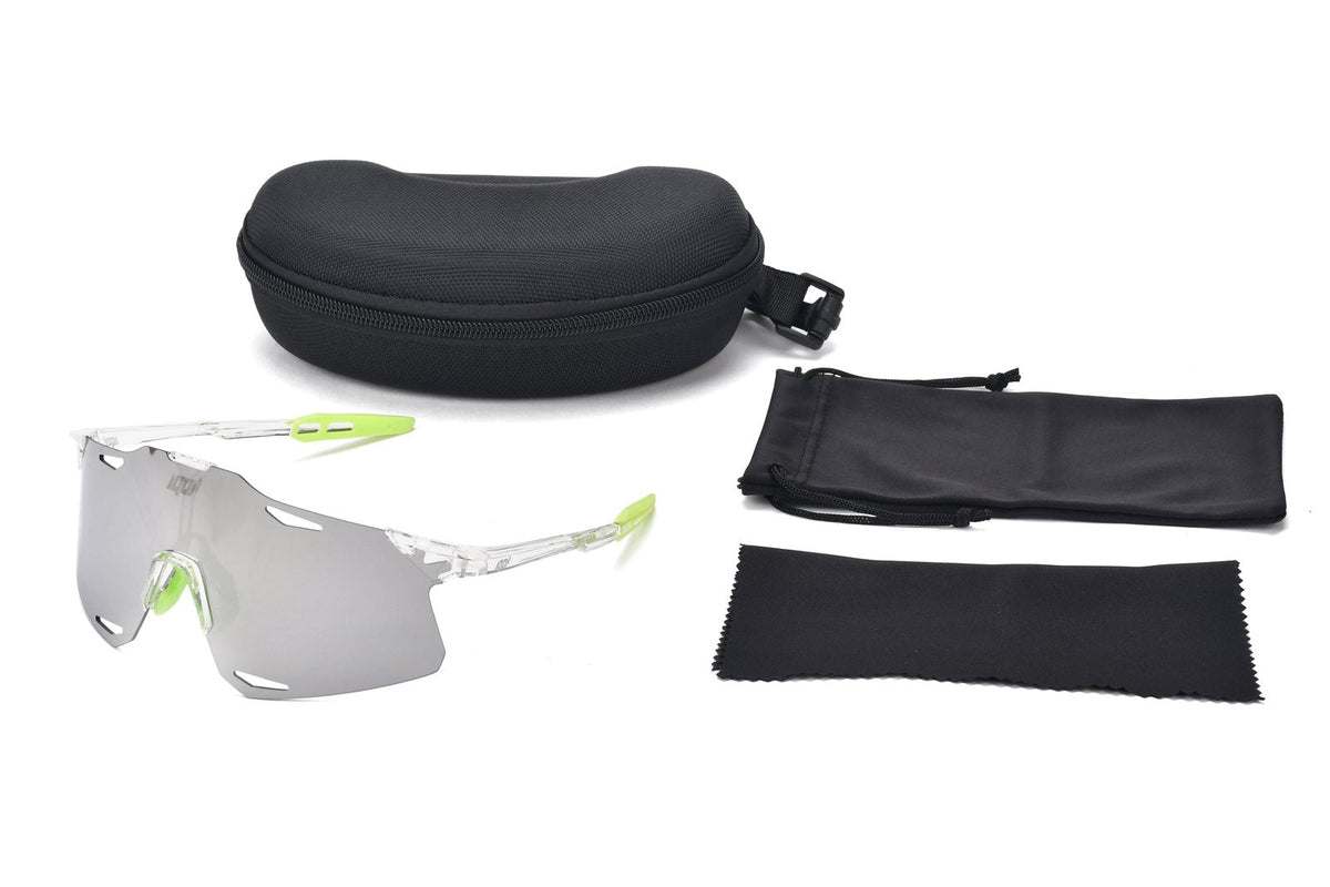 EPIQ in Clear with hard case and soft pouch